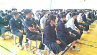 ３年進路集会３