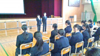 ２年進路集会
